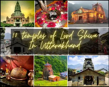 10 temples of Lord Shiva In Uttarakhand
