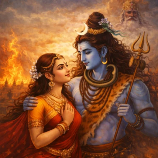 Story of Mata sati and lord Shiva