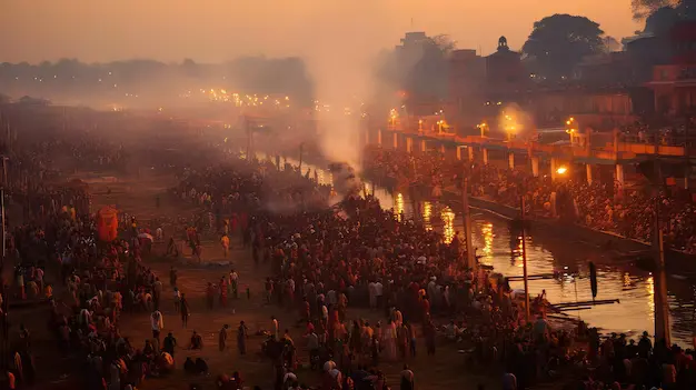 Step into a world where spirituality meets spectacle, where tradition intertwines with celebration – welcome to the Kumbh Mela, a gathering of millions that transcends time and space. Join us on an exclusive journey to this sacred event with our specially curated Kumbh Mela Tour Package. Get ready to embark on a soul-stirring adventure like no other!