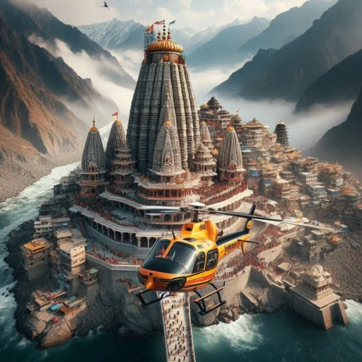 Fly to the Shrines: Luxury Chardham Helicopter Package