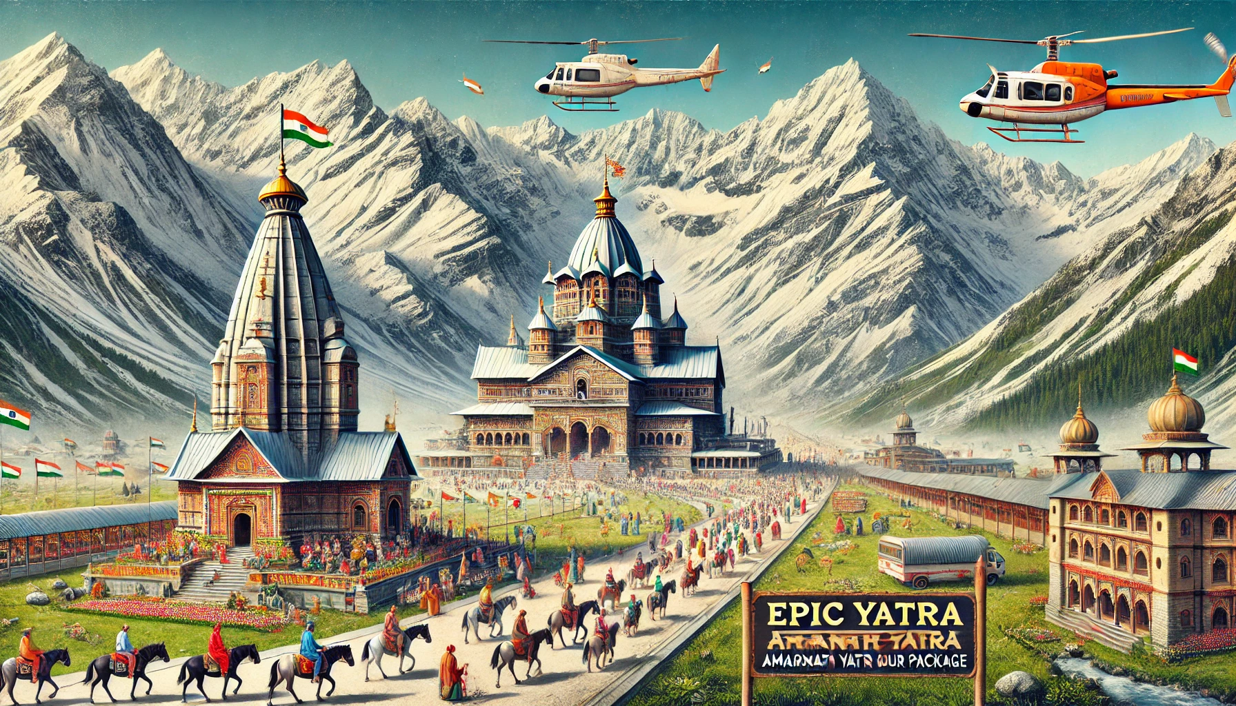 Amarnath Yatra Helicopter: Your Shortcut to Spiritual Peace