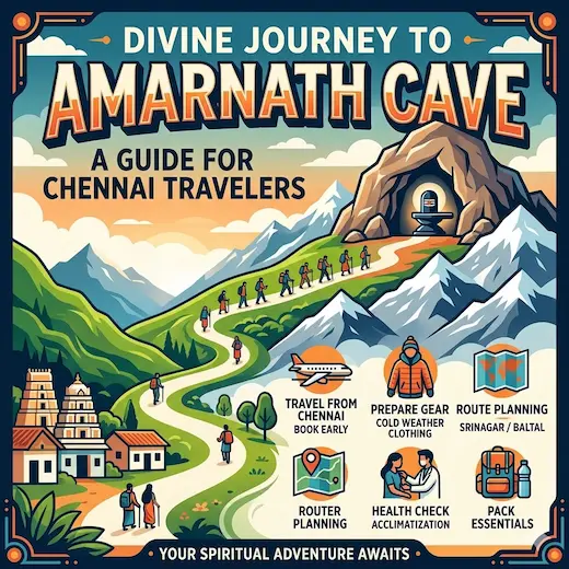 Divine Journey to Amarnath Cave A Guide for Chennai Travelers