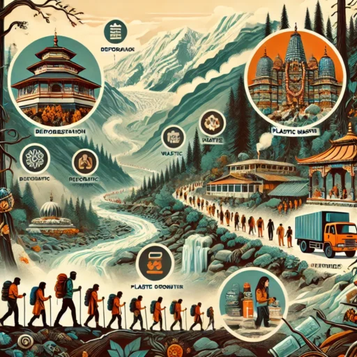 What is the environmental impact of Chardham Yatra