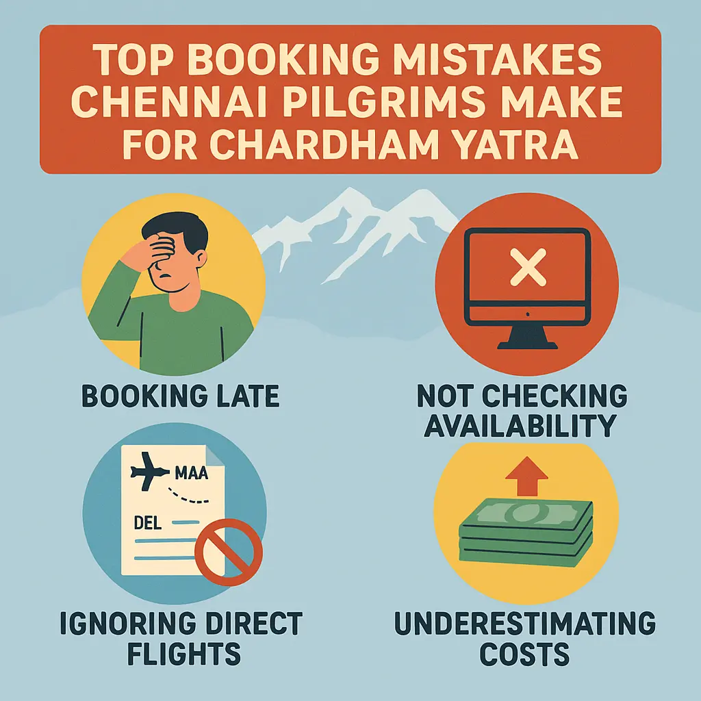 Chennai to Chardham Yatra Mistakes