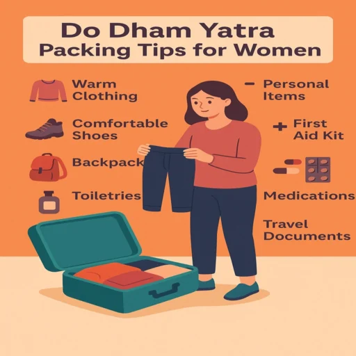 Do Dham packing tips for women