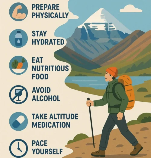 How to stay healthy during the Kailash Yatra from Kathmandu