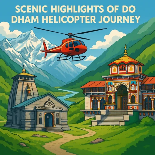 Scenic Highlights of Do Dham Helicopter Journey
