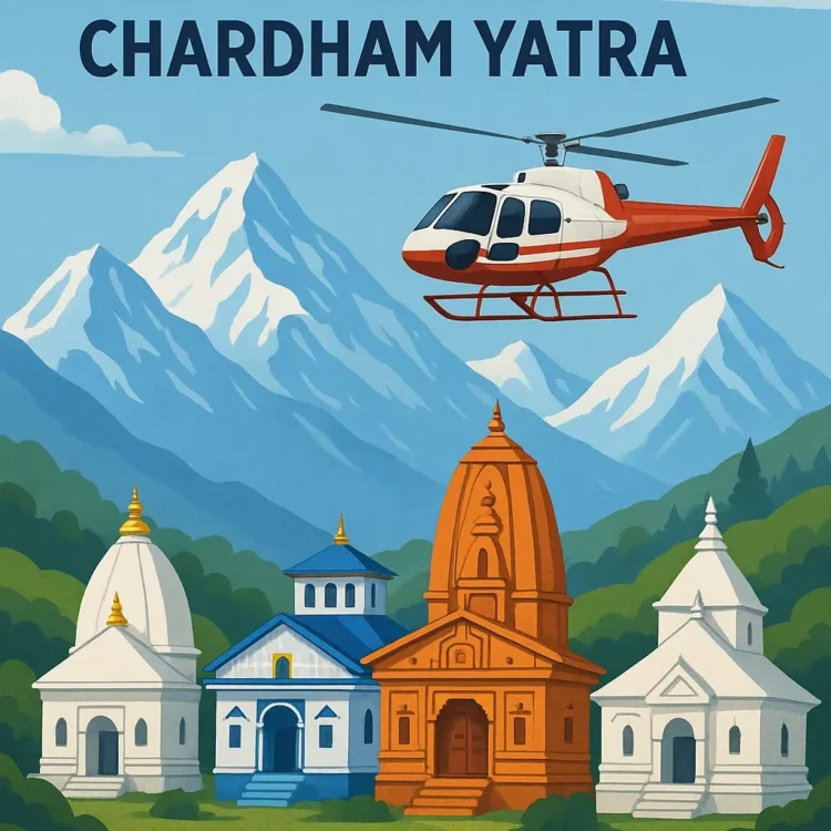Helicopter Tours for Chardham Yatra