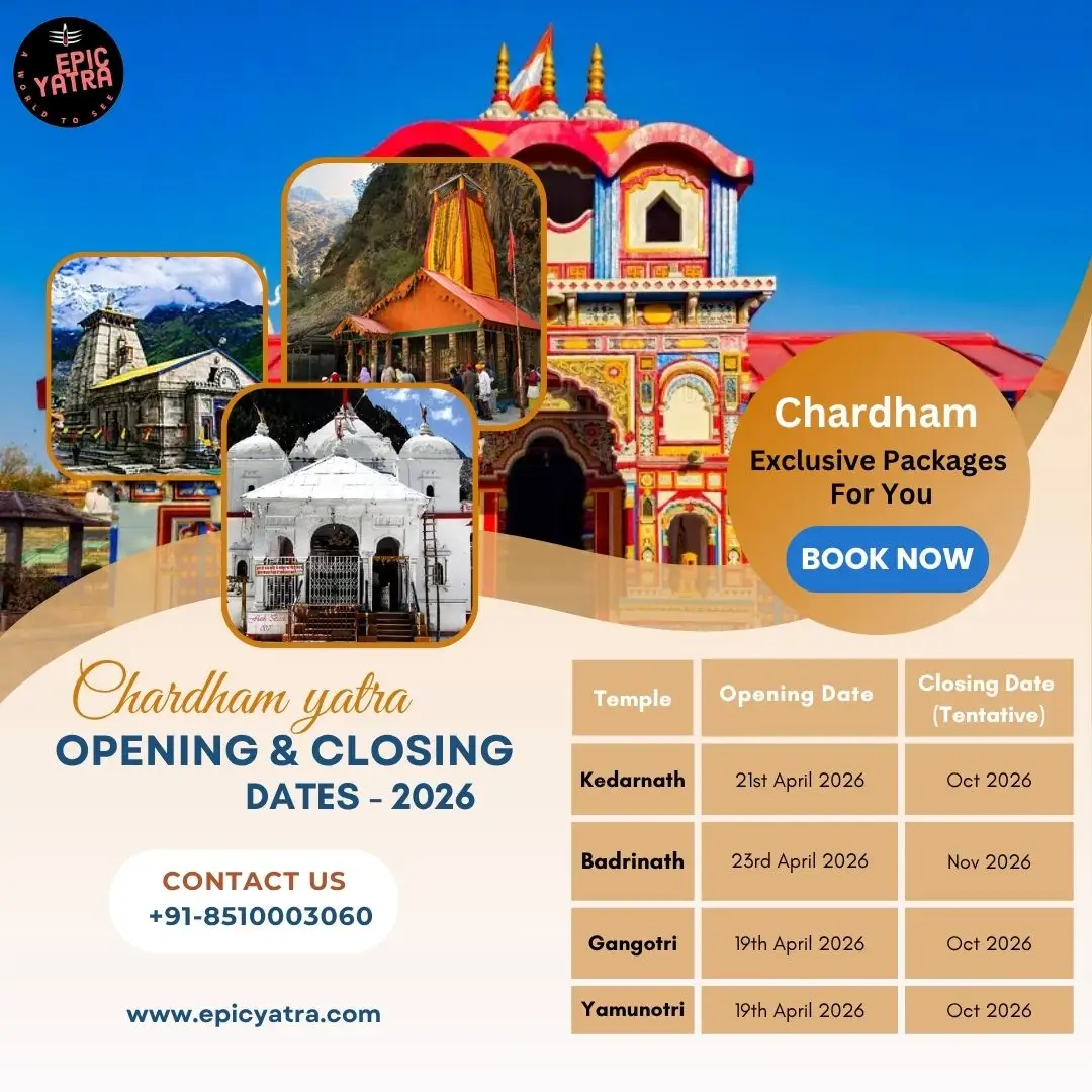 Char Dham Yatra 2026 Opening Dates – Temple Timings & Schedule Image