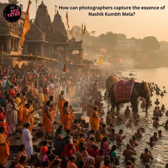 How can photographers capture the essence of Nashik Kumbh Mela?