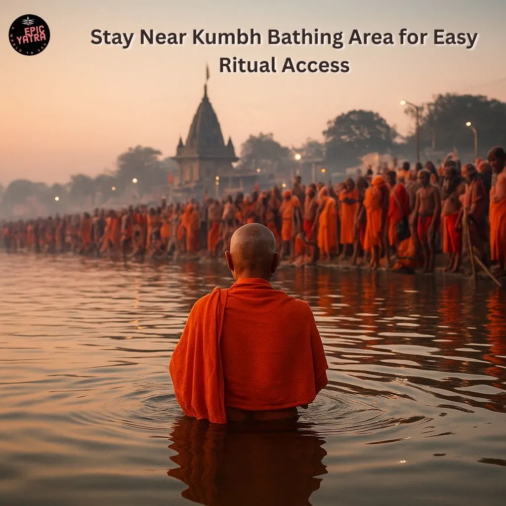Stay Near Kumbh Bathing Area for Easy Ritual Access