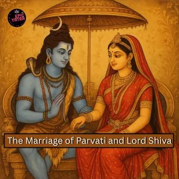 The Marriage of Parvati and Lord Shiva