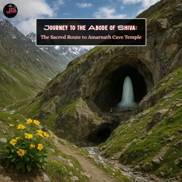 Journey to the Abode of Shiva: The Sacred Route to Amarnath Cave Temple