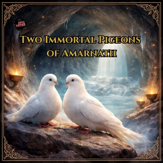 Two Immortal Pigeons of Amarnath