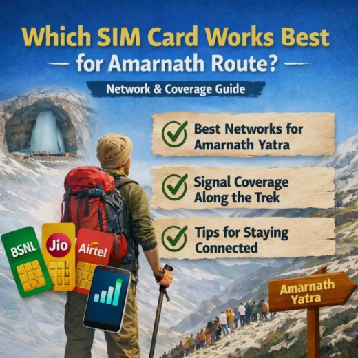 Which SIM Card Works Best for Amarnath route