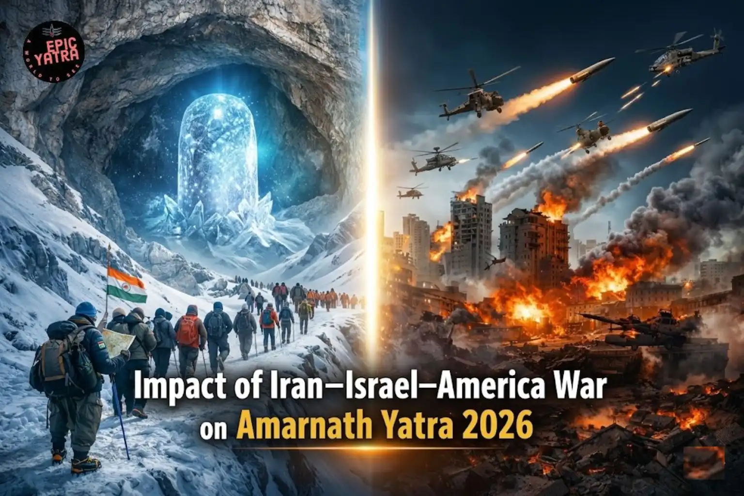 Impact of Iran Israel America War on Amarnath Yatra 2026
