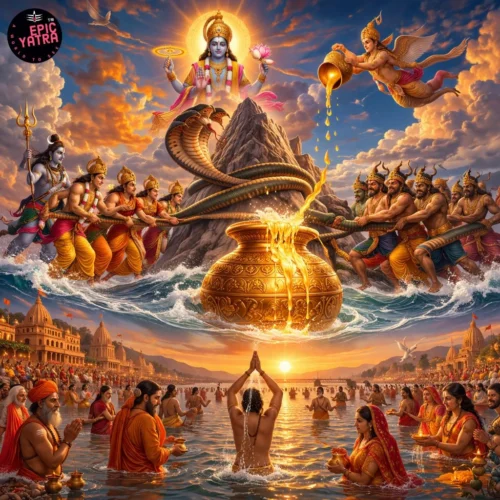 Mythological Story Behind the Origin of the Kumbh Mela