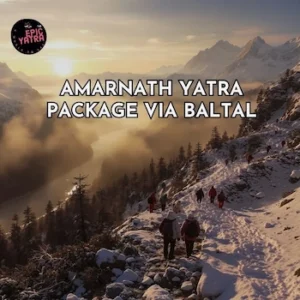 Amarnath Yatra Package Via Baltal