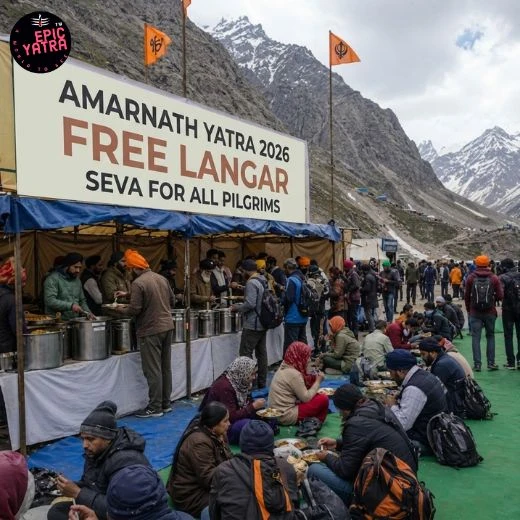 Langar Facilities in Amarnath Yatra