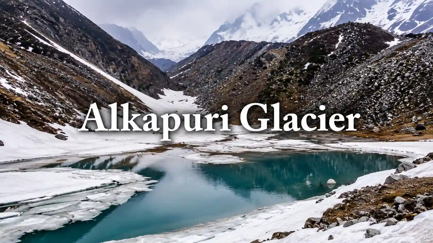 Alkapuri Glacier
