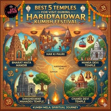 Best 5 Temples for Visit During Haridwar Kumbh Festival