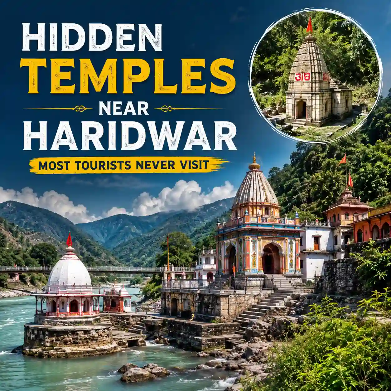 Hidden Temples Near Haridwar Most Tourists Never Visit | Hidden Temples Near Haridwar