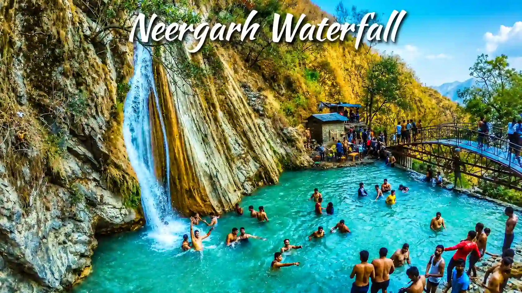 Neergarh Waterfall swimming paradise