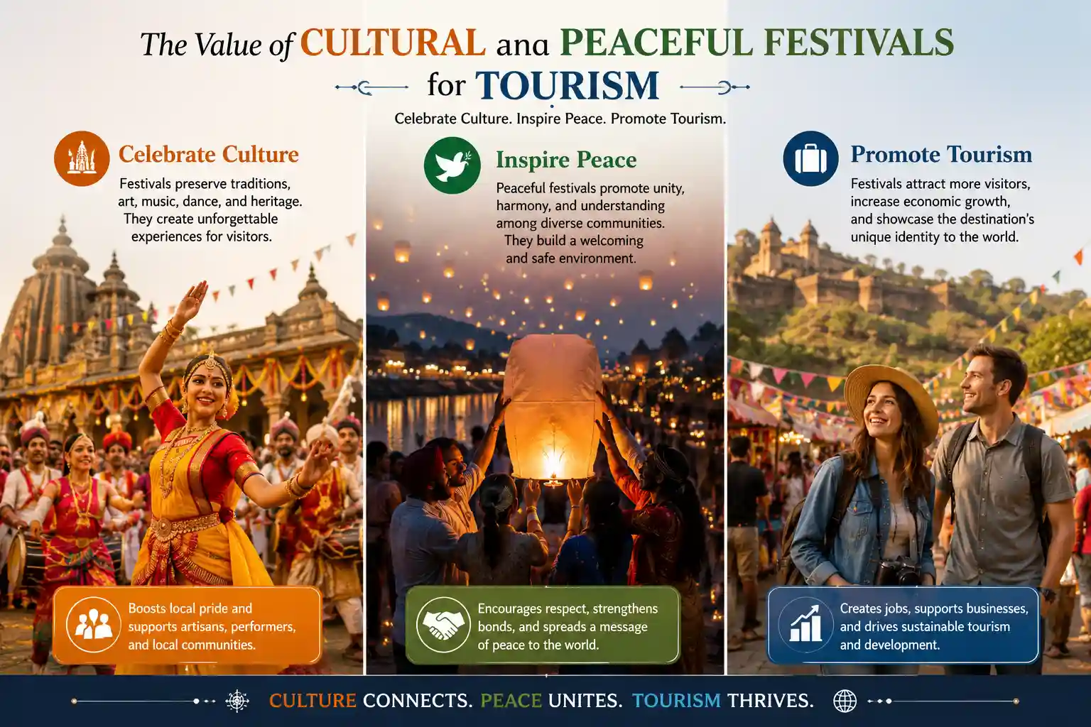 Value of Cultual and Peaceful Festival for Tourism|Divine Simhastha Mela Experience