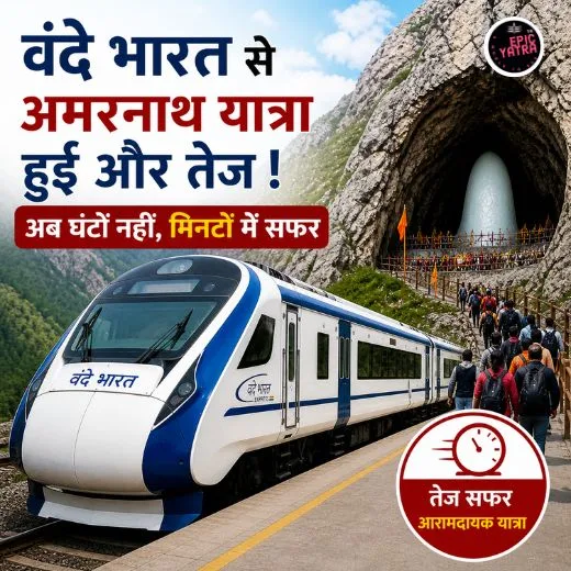 वंदे भारत से अमरनाथ यात्रा हुई और तेज