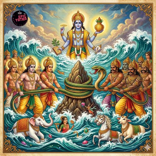 Samudra Manthan and the Origin of Amrit Kumbh