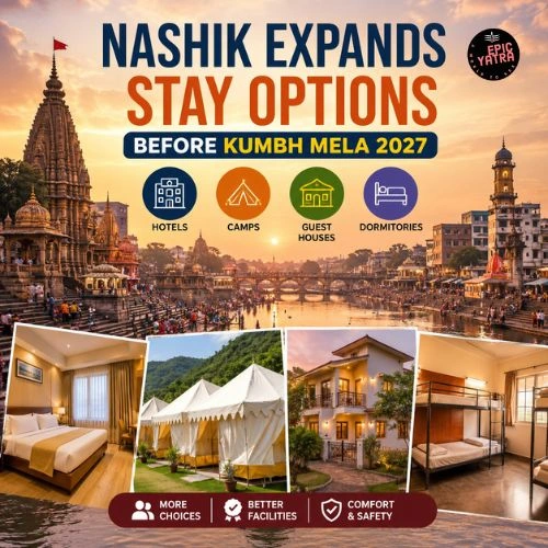 Nashik Expands Stay Options Before Kumbh Mela 2027 || New nashik kumbh hotels