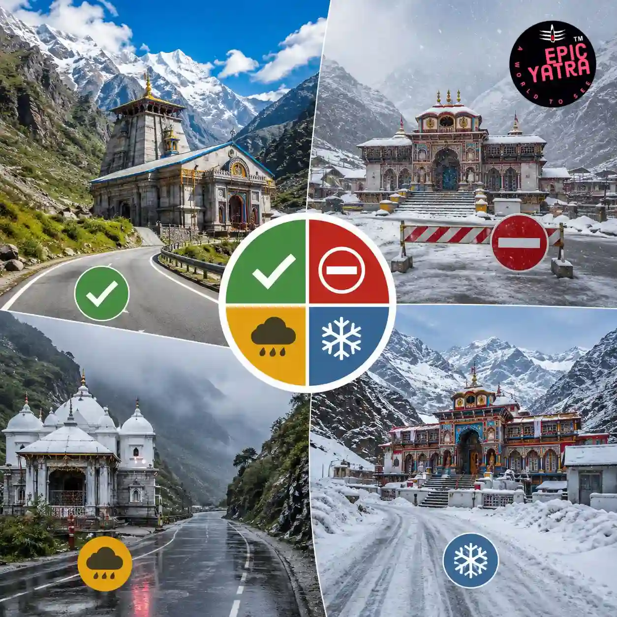 Char Dham Road Status: Route Open, Closed & Weather Updates