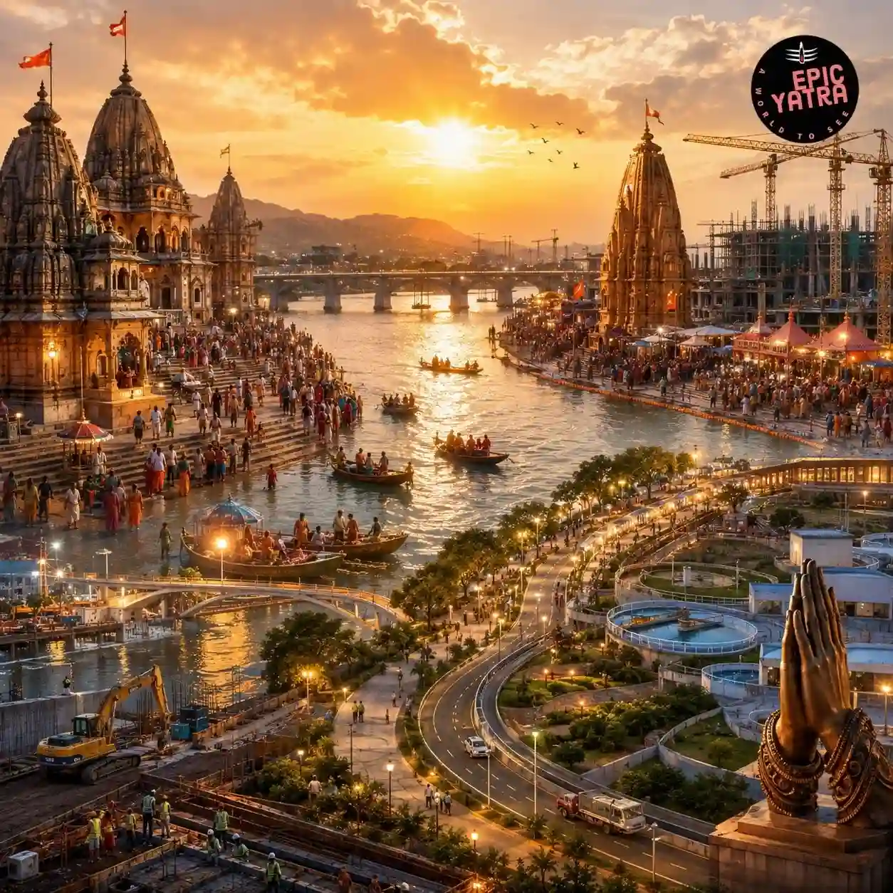 ₹34,732 Crore Nashik Kumbh Budget 85% Funds for Permanent Infrastructure